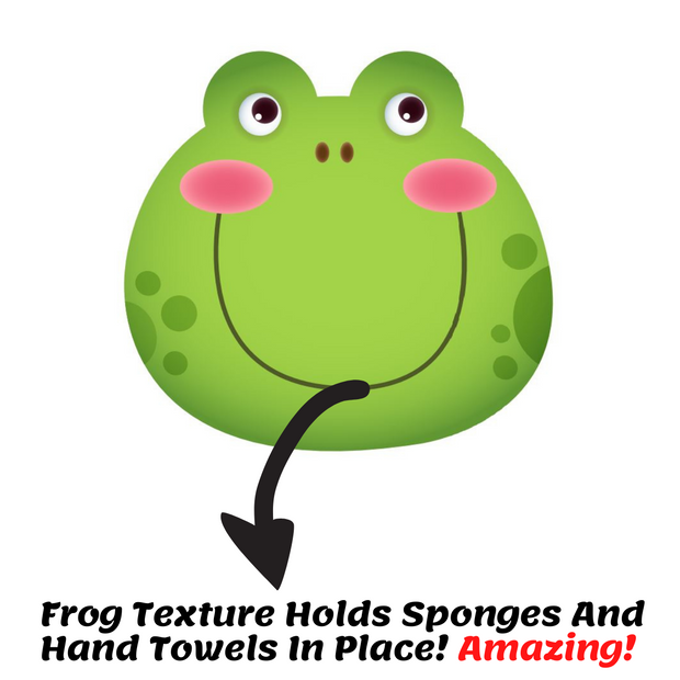 Frog-Shaped Sponge Holder - Add Fun and Functionality to Your Kitchen! —  Port Gamble General Store & Cafe